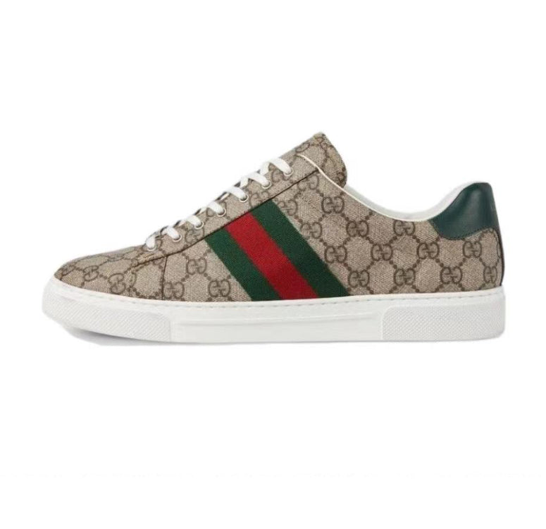 Gucci Ace GG Canvas Beige