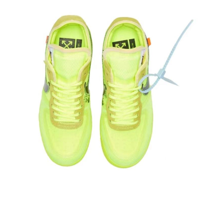 Off White x Nike Air Force 1 Low (Part 2 Volt)