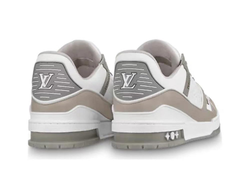Louis Vuitton Trainer (White Grey)