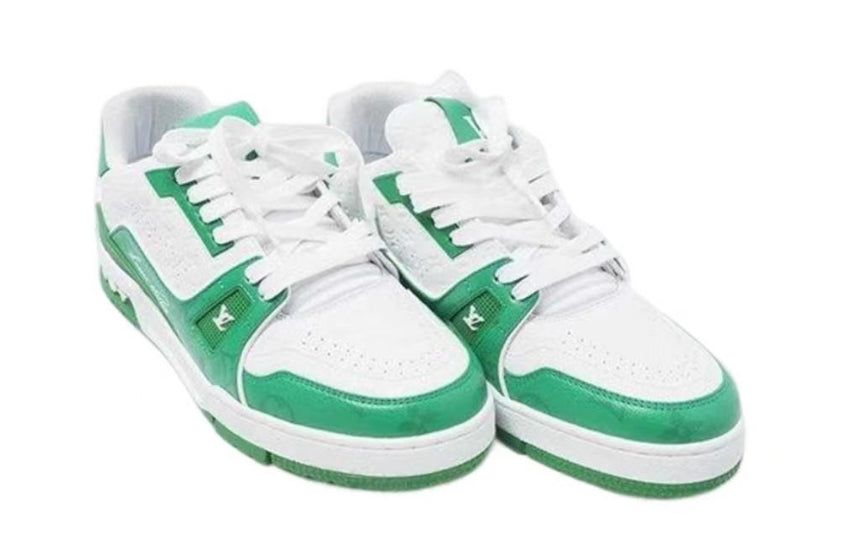 Louis Vuitton Trainer (Green White)