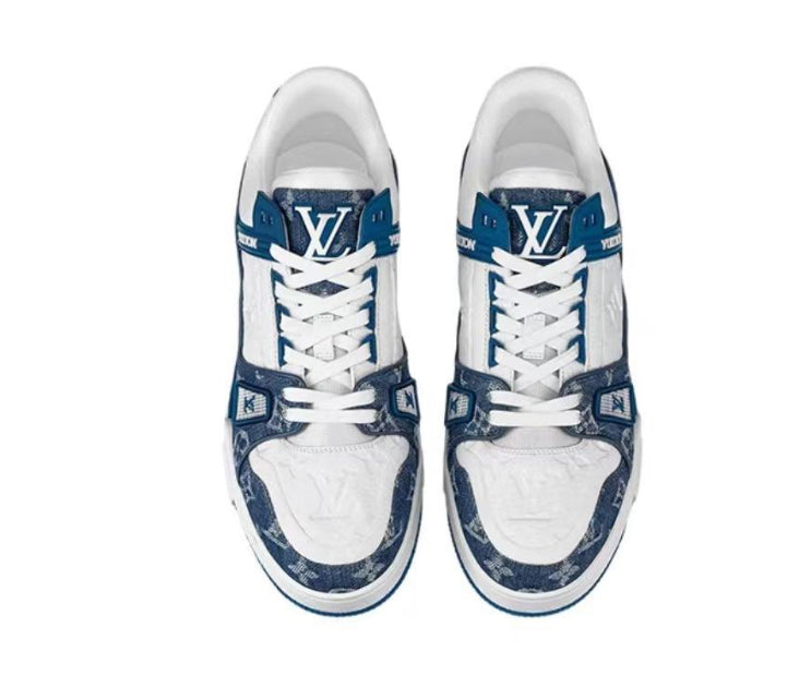 Louis Vuitton Trainer (Blue White)