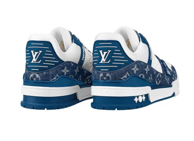 Louis Vuitton Trainer (Blue White)