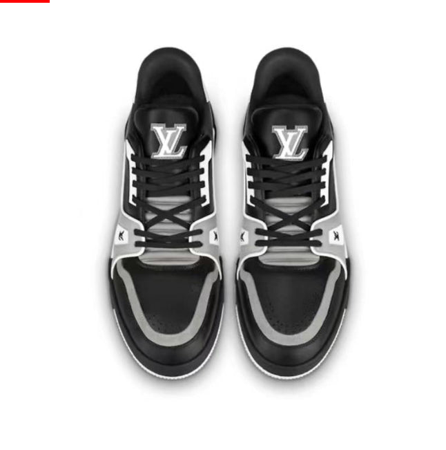Louis Vuitton Trainer (Black Grey)