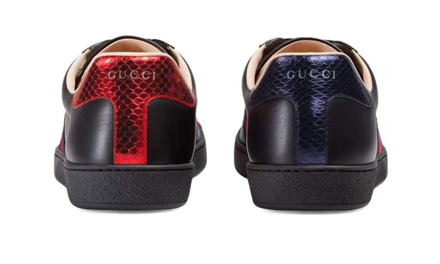 Gucci Ace Embroidered Black