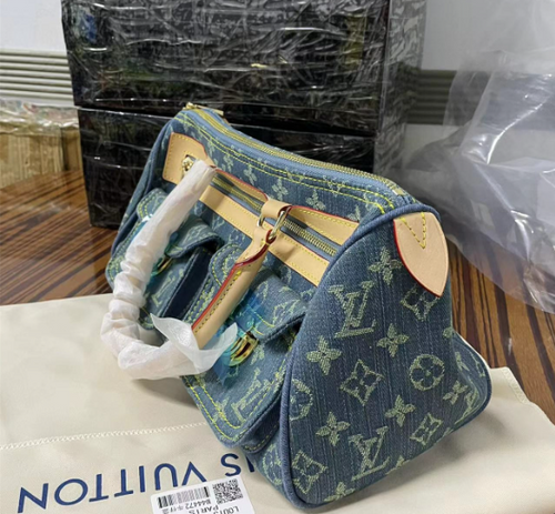 A-0002 Louis Vuitton Denim Bag