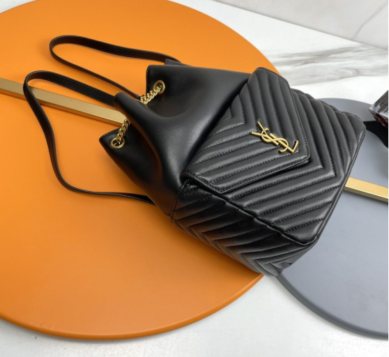 Saint Laurent Joe Backpack In Lambskin 672609