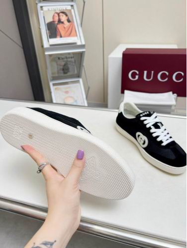 GG Midnight Blue Court Low-Top