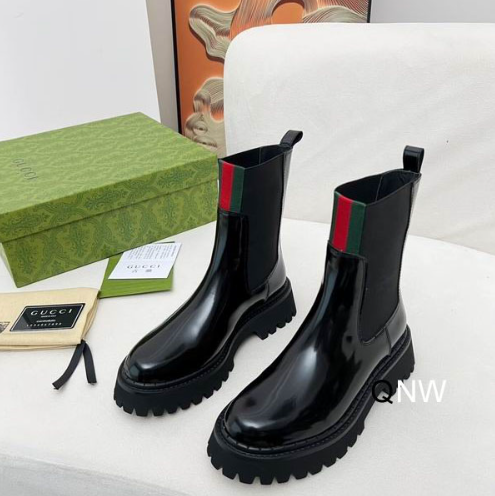 GG Midnight Stripe Lug Chelsea Boots