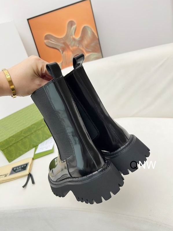 GG Midnight Stripe Lug Chelsea Boots