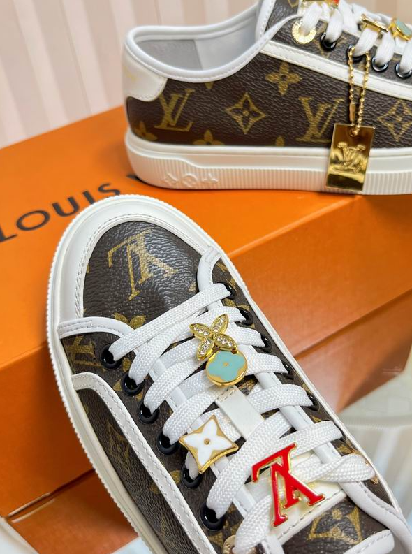 LV Heritage Monogram Platform Sneakers