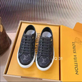 LV Noir Heritage Court Sneakers