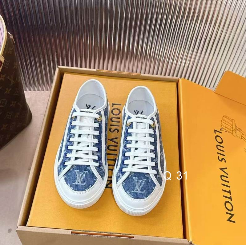 LV Azure Heritage Court Sneaker