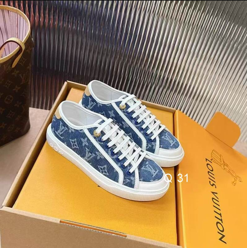 LV Azure Heritage Court Sneaker