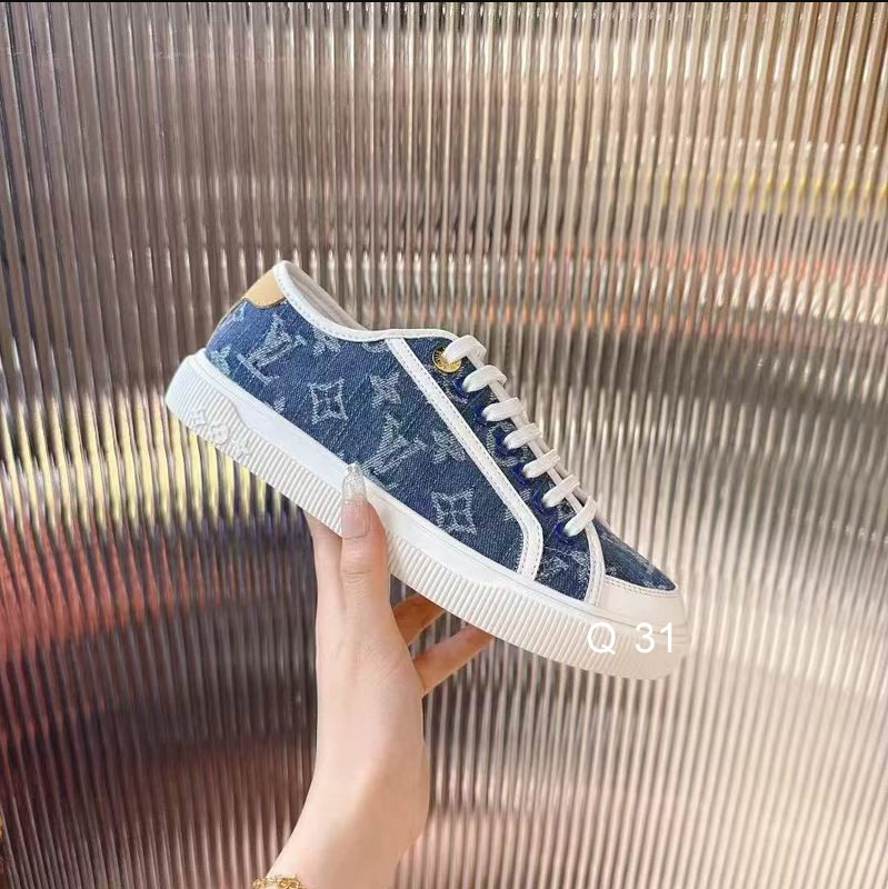 LV Azure Heritage Court Sneaker