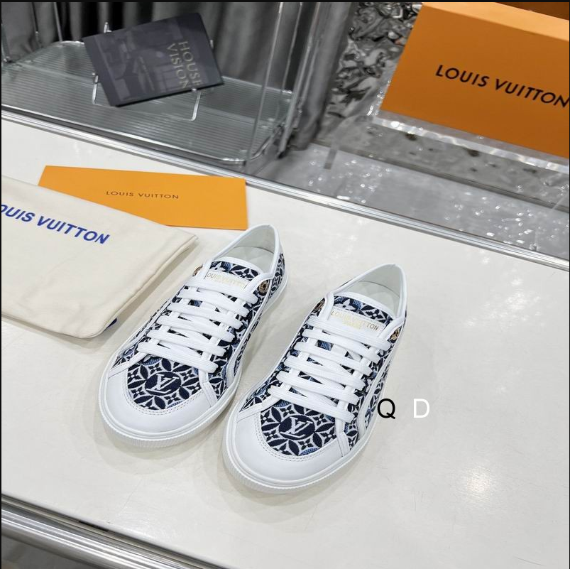 LV Azure Heritage Court Sneaker