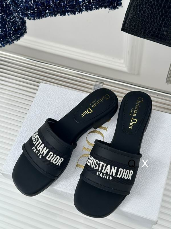 CD Paris Logo Comfort Slides