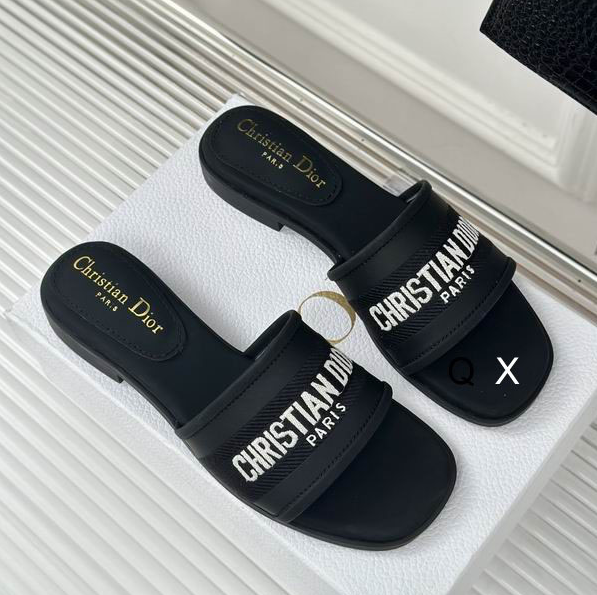 CD Paris Logo Comfort Slides