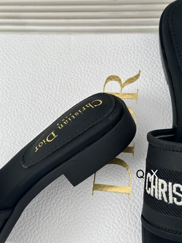 CD Paris Logo Comfort Slides