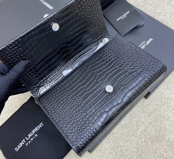 Saint Laurent Kate Small Tassel In Grain De Poudre Embossed Leather 474366